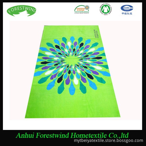 Made In China Elegant Printed Custom Microfiber Beach Towel